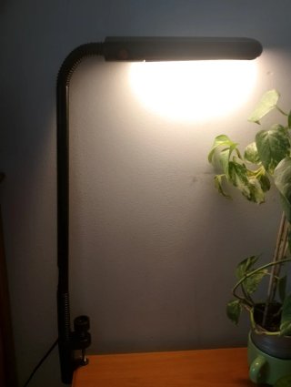 Lámpara de escritorio vintage años 80