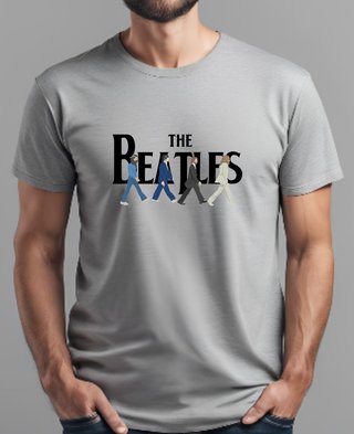 Camiseta The Beatles Abbey Road Negra