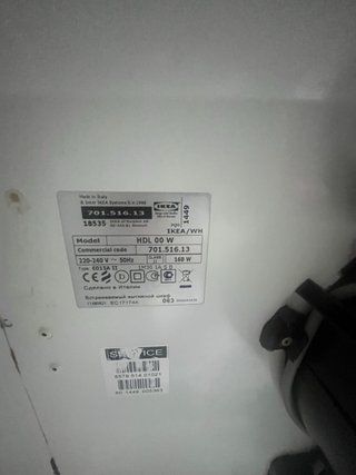Campana extractora cocina blanca