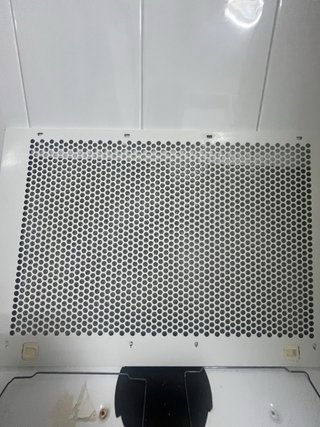Campana extractora cocina blanca