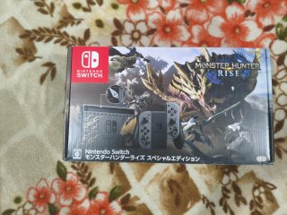 Nintendo Switch Edición Monster Hunter Rise
