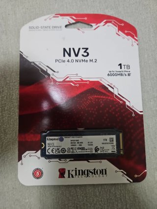 Kingston NV3 PCIe 4.0 NVMe M.2 1TB SSD