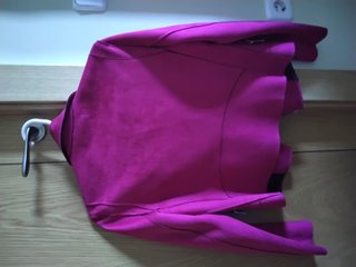 Cazadora Rosa Mango Talla M