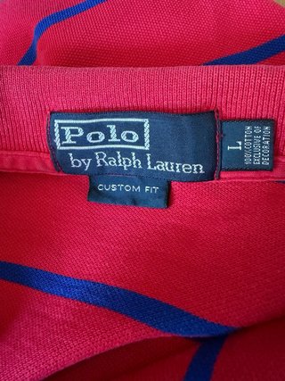 Polo Ralph Lauren rayas rojo