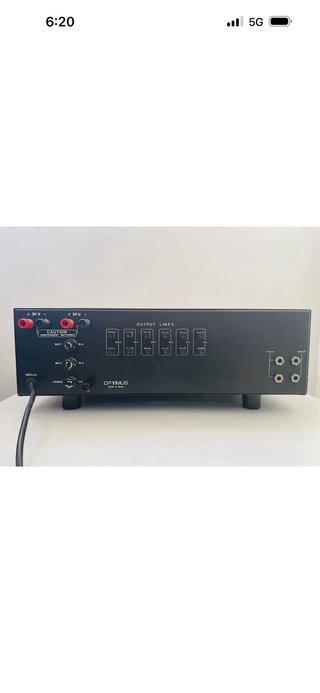 Amplificador de Potencia Optimus UP-202 200W