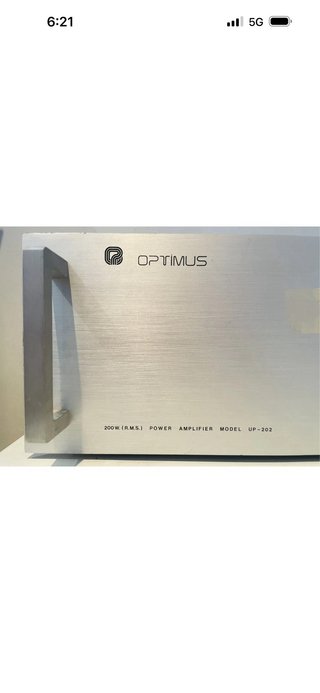 Amplificador de Potencia Optimus UP-202 200W