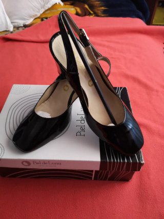 Zapatos Piel Negros