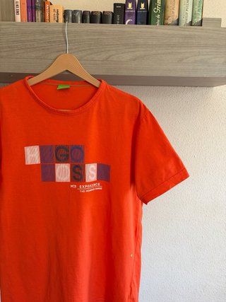 Camiseta Hugo Boss Naranja Talla M