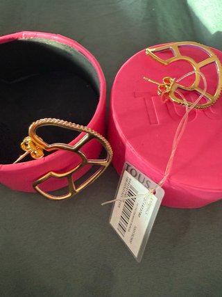 Pendientes Tous Oro 18K y Plata 925