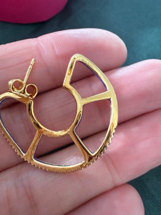 Pendientes Tous Oro 18K y Plata 925