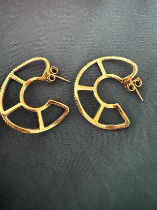 Pendientes Tous Oro 18K y Plata 925
