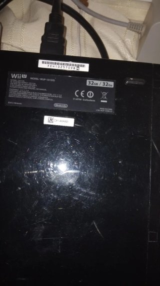 Nintendo Wii U 32GB Negra + Juegos