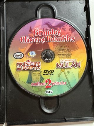 DVD Grandes Clásicos Infantiles: El Príncipe de Eg