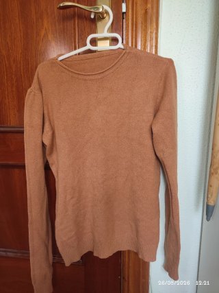 Jersey marrón mujer invierno