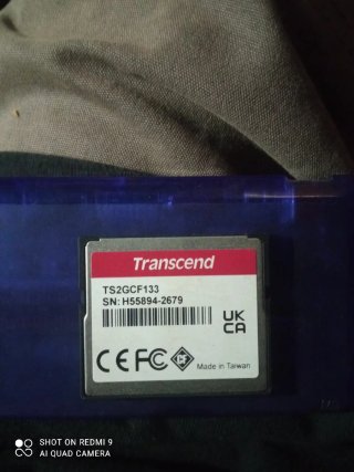 CompactFlash Transcend da 2GB + Hamlet USB 2.0