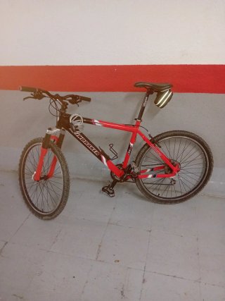 Bicicleta de Montaña Roja