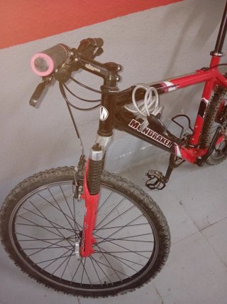 Bicicleta de Montaña Roja