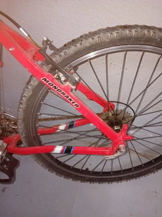 Bicicleta de Montaña Roja
