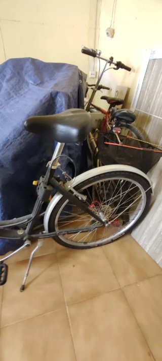 Bicicleta de paseo con cesta