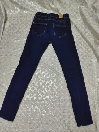 Jeans pitillo Skinny raw hem Stradivarius