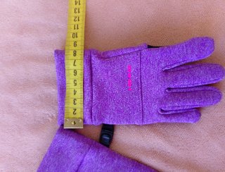 Guantes térmicos y táctiles niña Head morados