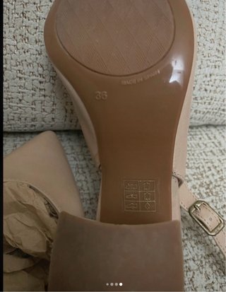 Zapatos Cachalot Beige Tacon Bajo