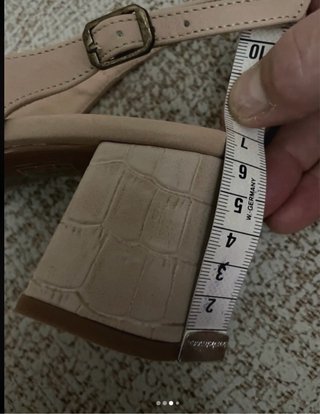Zapatos Cachalot Beige Tacon Bajo