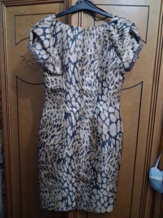 Vestido Carla Ruiz estampado