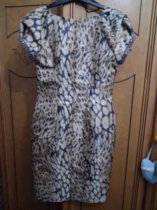 Vestido Carla Ruiz estampado