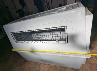 Transportín Perro Avión Gris / Beige