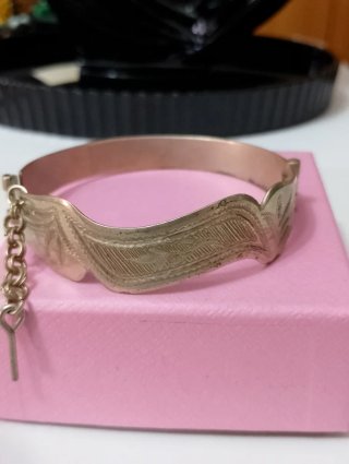 Bracciale vintage con catena