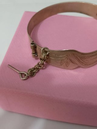 Bracciale vintage con catena