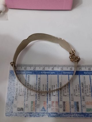 Bracciale vintage con catena