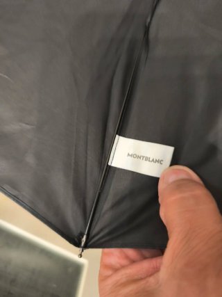 Paraguas Montblanc Negro