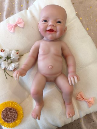 Bebé Reborn Silicona Cuerpo Completo Realista Lili