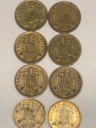 1 Peseta 1966* 67,68,69,70,71,72,74,75