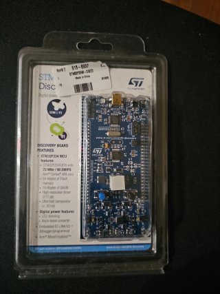 STM32F3348-DISCO Placa de Desarrollo