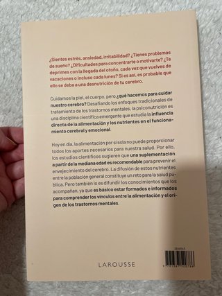 Nutre tu cerebro: Psiconutrición: la revolución...