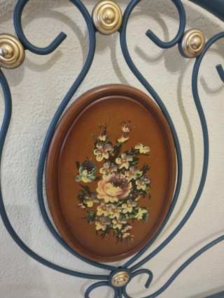 Cabezal forja y cerámica de 135 pintado a mano