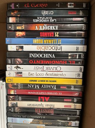 Lote 100 Películas DVD Variadas