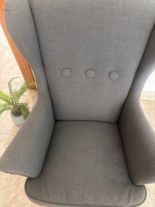 Poltrona relax per bambini grigia Ikea