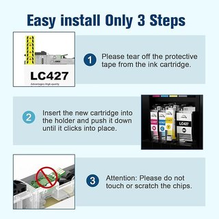 colorfly tinta compatible Brother LC-427 LC427XL