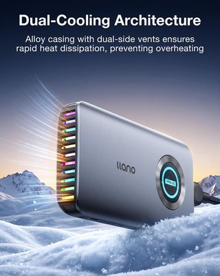 LLANO R604 lector CFexpress A B SD TF USB‑C 10Gbps
