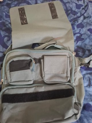 Mochila bandolera Nike verde