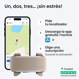 TRACTIVE XL 2026 GPS 4G Salud 6 Semanas Batería