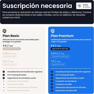 TRACTIVE XL 2026 GPS 4G Salud 6 Semanas Batería