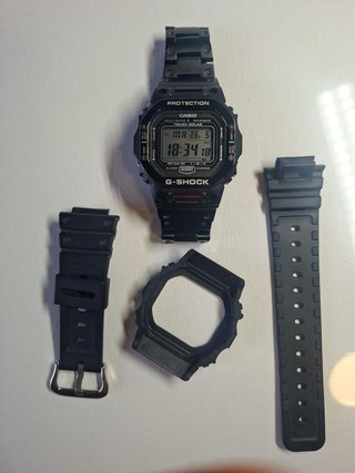 Casio G-Shock GW-5000U-1ER Full Set + Kit Titanio