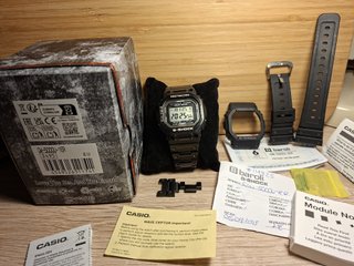 Casio G-Shock GW-5000U-1ER Full Set + Kit Titanio