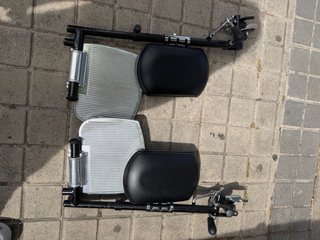 Reposapiés elevables silla de ruedas