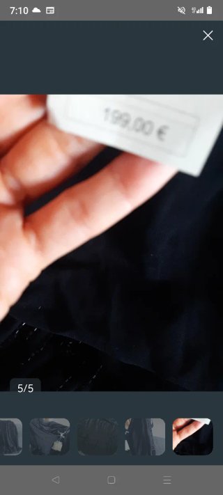 Vestido El Corte Inglés pedrería sin estrenar